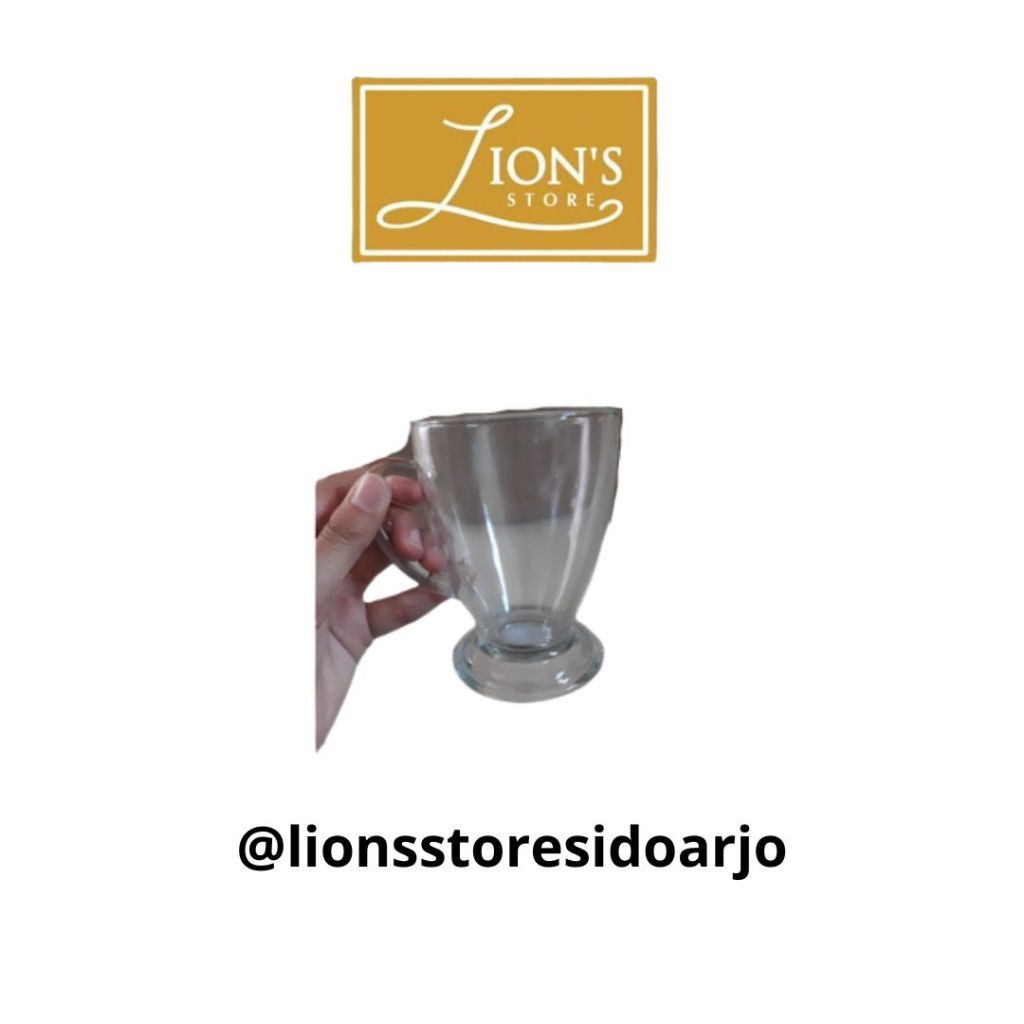 Gelas Kopi Kaca Bening Cangkir