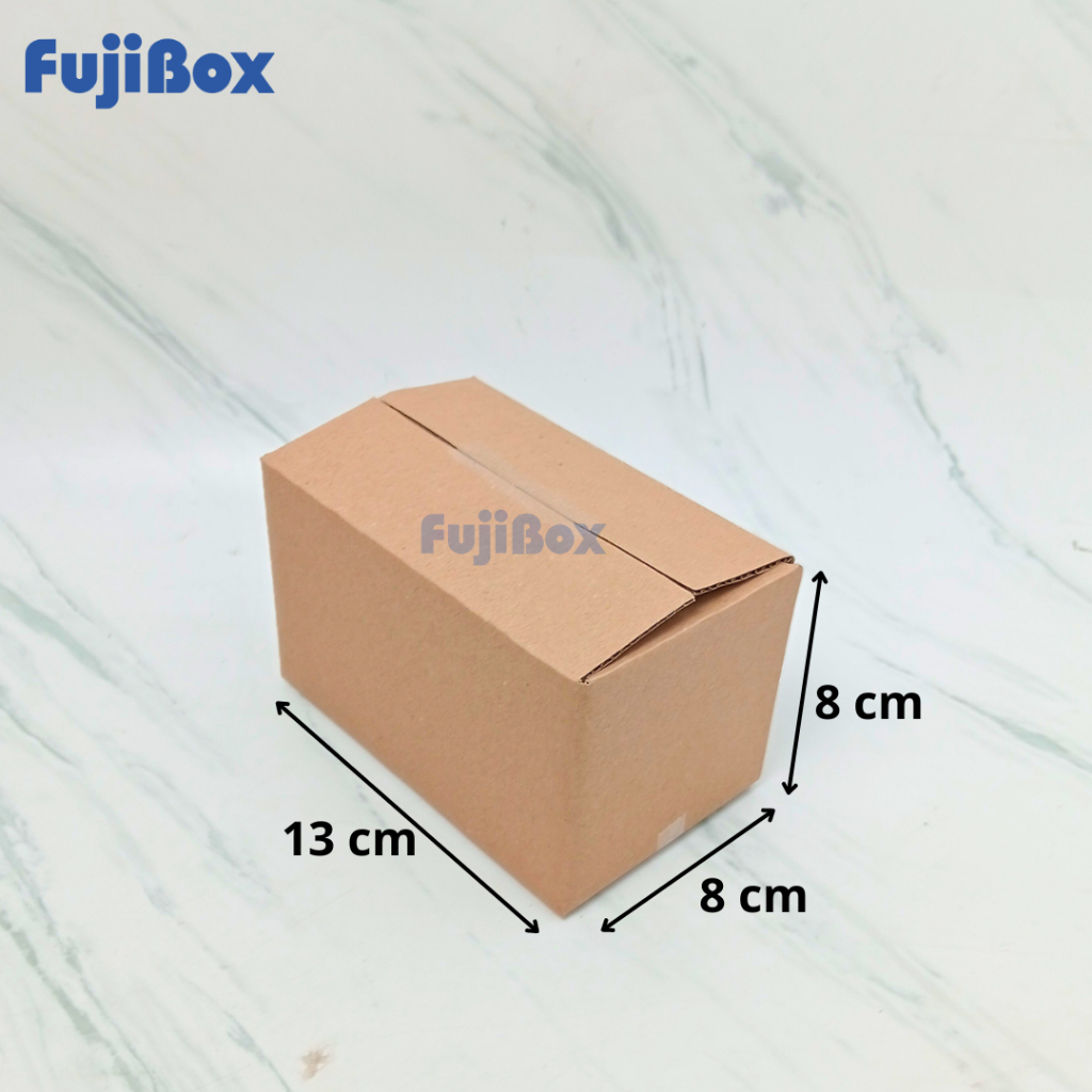 

( 10 Pcs ) Kardus Karton Box Polos 8 x 13 x 8