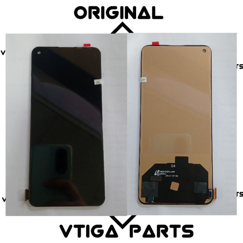 LCD FULL SET OPPO RENO 5 4G / RENO 6 4G ORI BLACK (fungsi fingerprint)