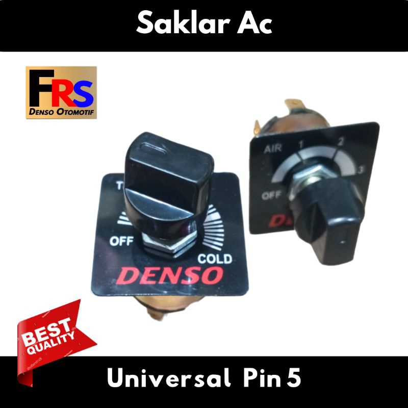 Saklar Putar AC mobil Universal Switch Saklar ac Mobil Pin 5 Universal