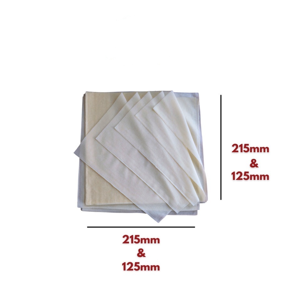 

RB KULIT LUMPIA DELINA 550GR 215MM ISI 40LBR SPRING ROLL PASTRY HALAL