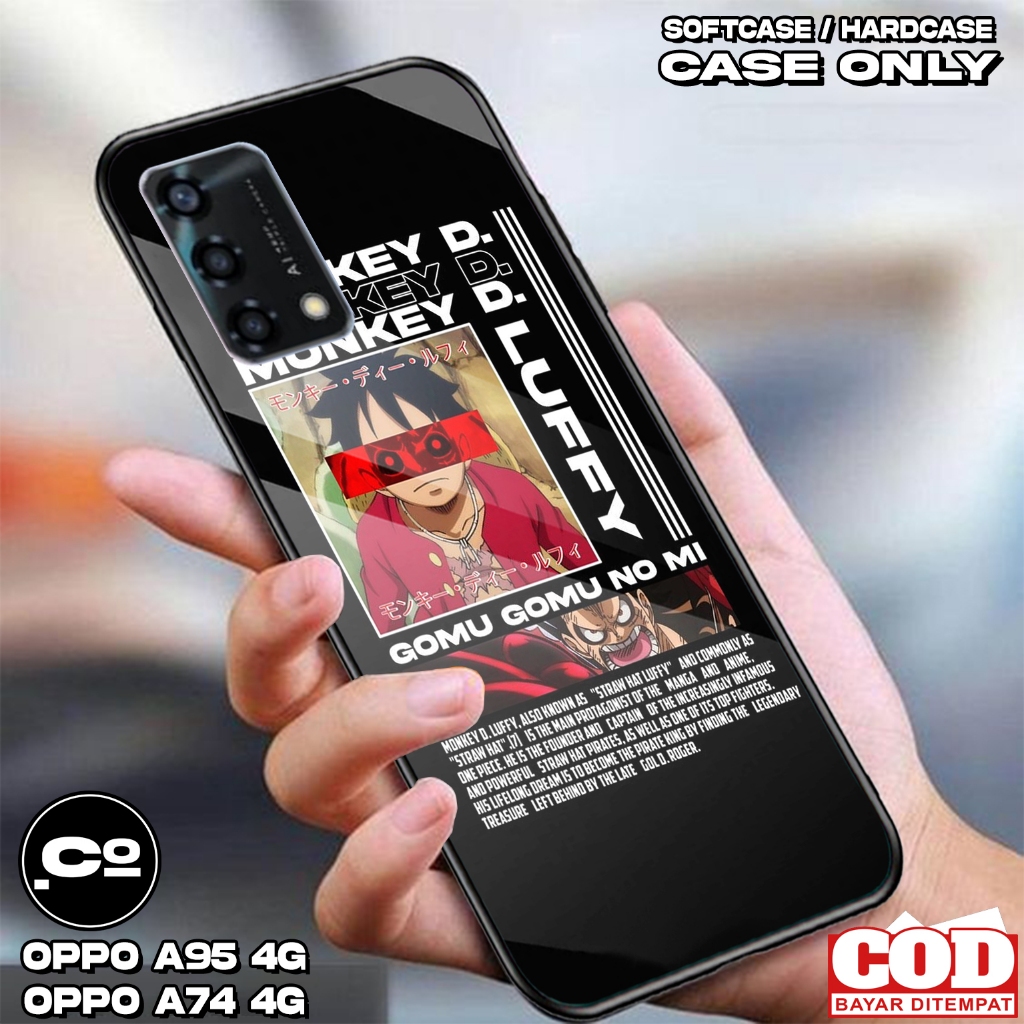 Case OPPO A95 4G / OPPO A74 4G - Casing OPPO A95 4G / OPPO A74 4G  [ OP ] Silikon OPPO A95 4G / OPPO