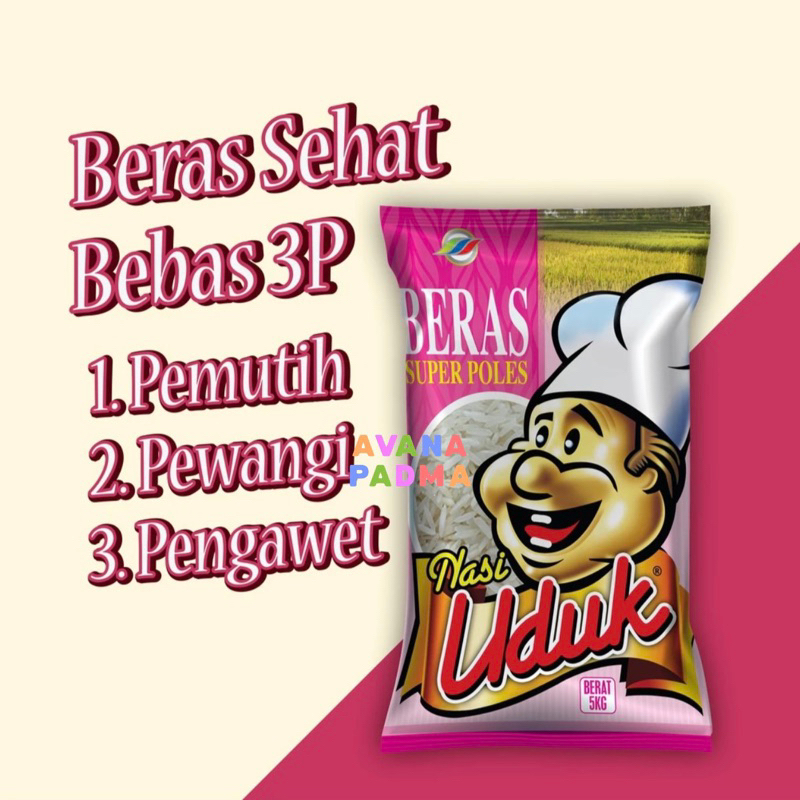 

Beras Premium Nasi Uduk Pink (5kg)