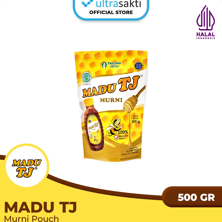 

[KODE PRODUK DWYER7390] Madu TJ Murni Pouch 500g