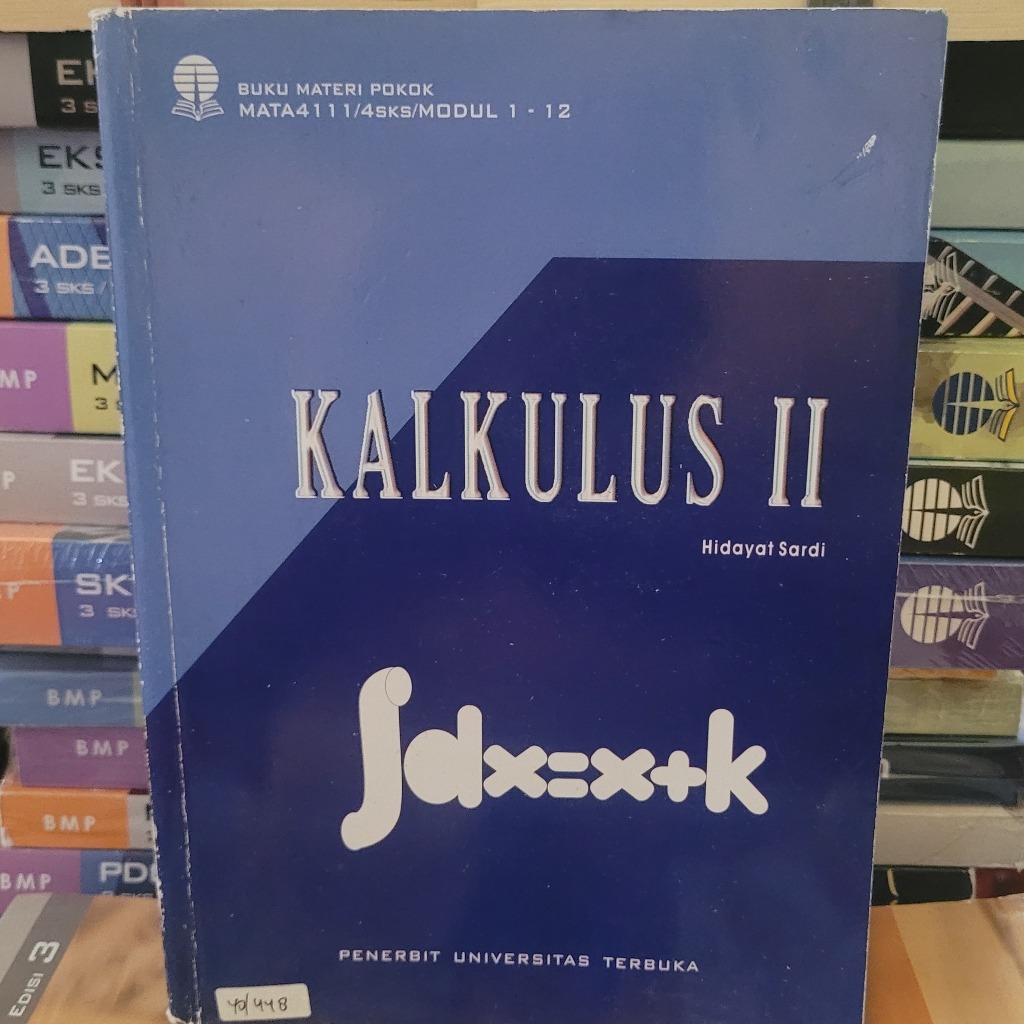 BUKU UNIVERSITAS TERBUKA - KALKULUS II