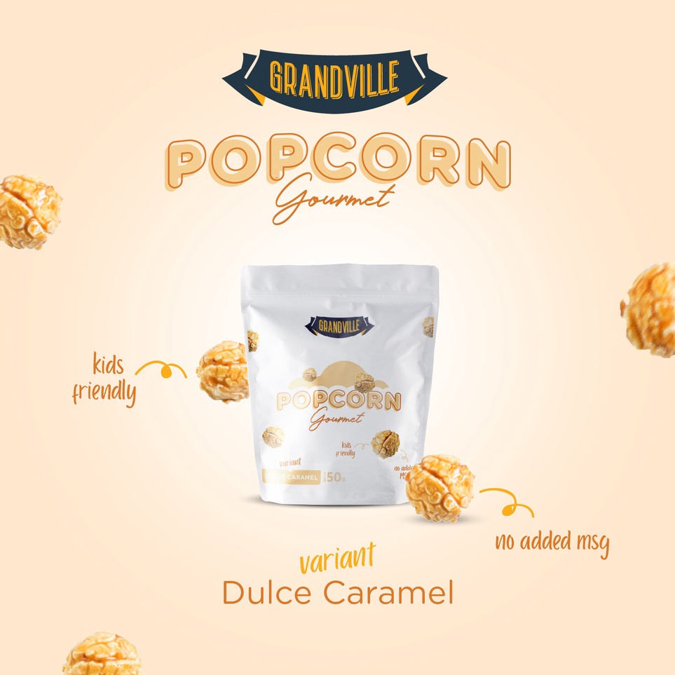 

[KODE PRODUK JGWAR6652] Grandville Popcorn Gourmet Dulce Caramel