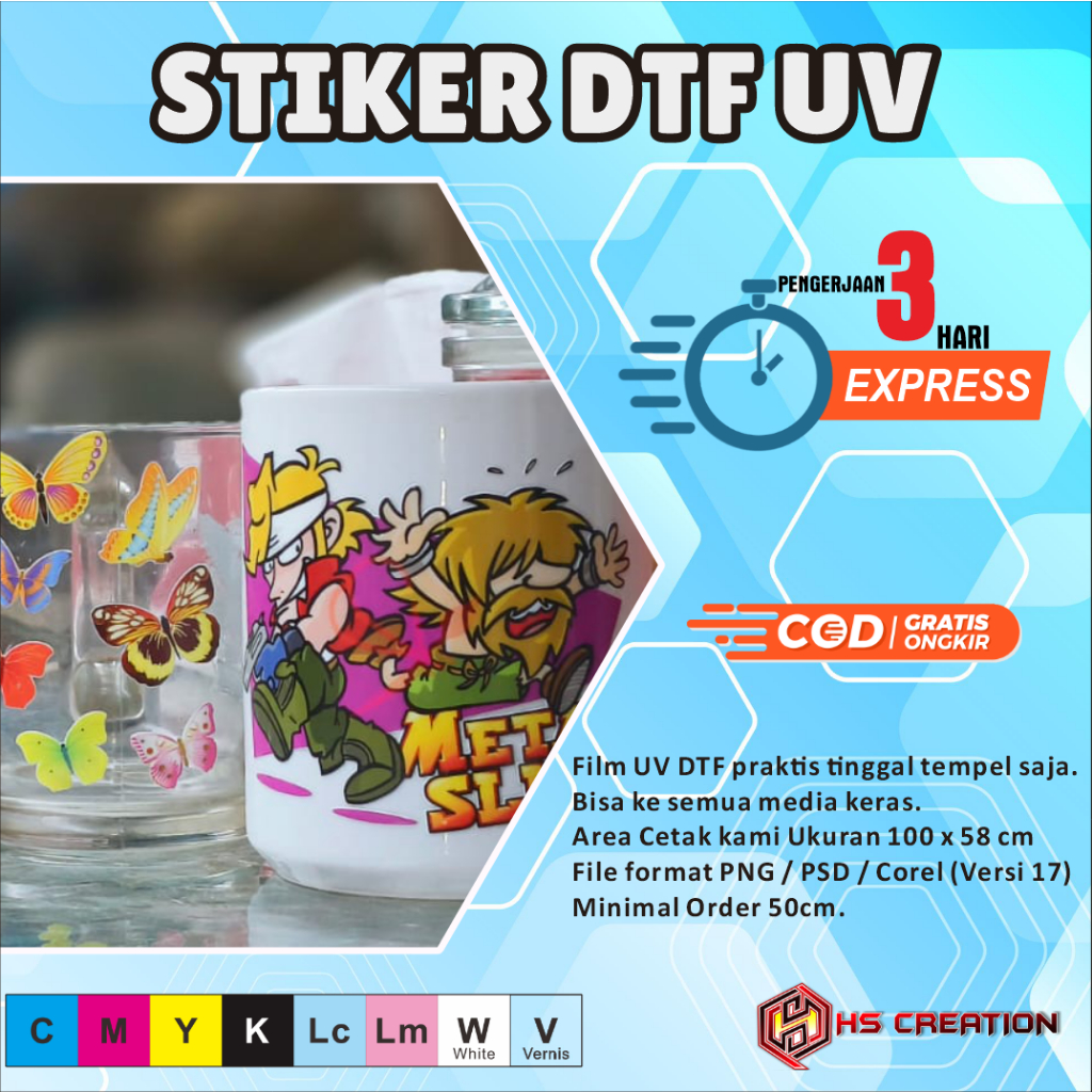 

STIKER DTF UV