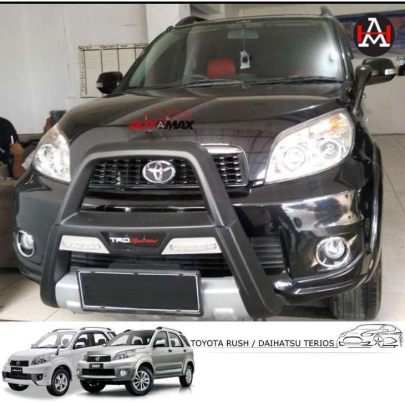 Bumper/Tanduk Depan RUSH/TERIOS Thn 2008-2017 Trd Sportivo Fulset