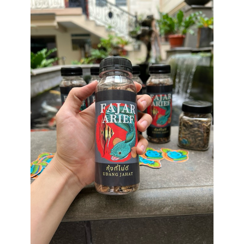 PAKAN UDANG KERING JAHAT FAJAR ARIEF ORIGINAL (UDANG BESAR DAN UDANG KECIL)