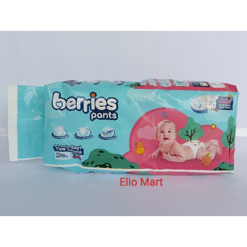 Berries Baby Pants M/L/XL