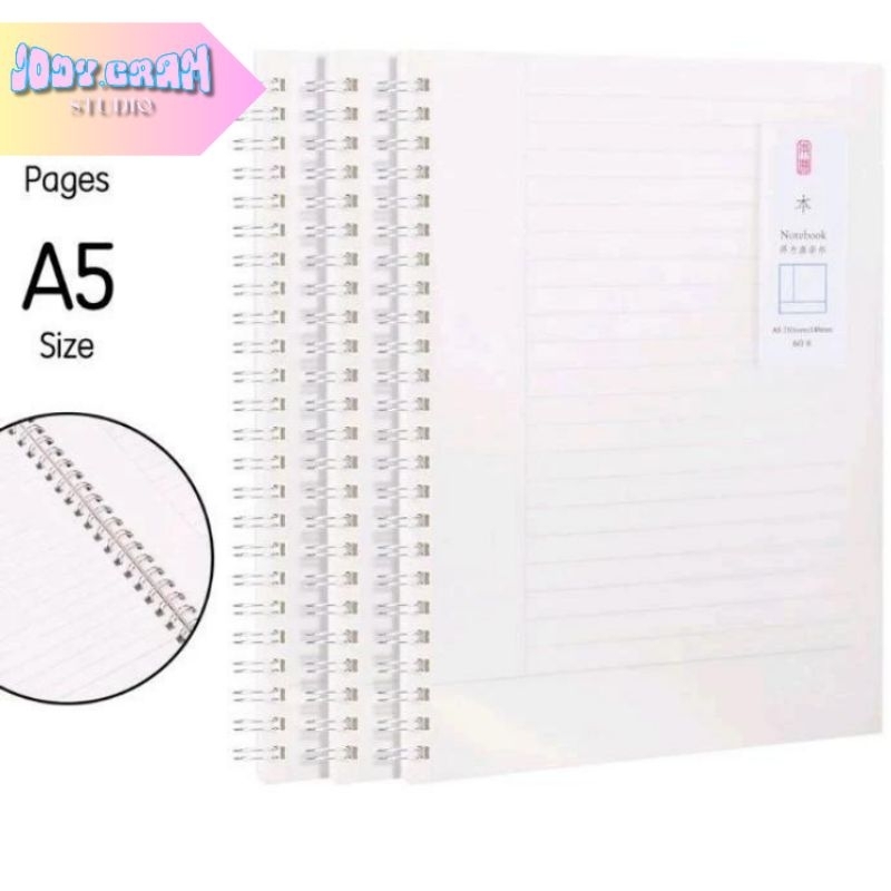 

[Jody.gram] Deli Notebook A5 Connel motif