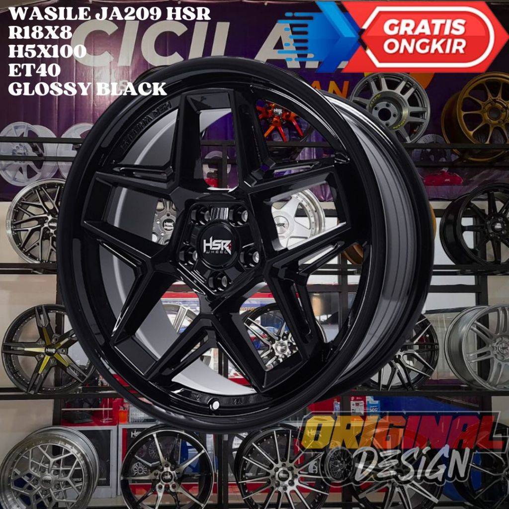 Velg Mobil Audi TT , Subaru BRZ , Corona , Sienta , HSR WASILE Ring 18 R18