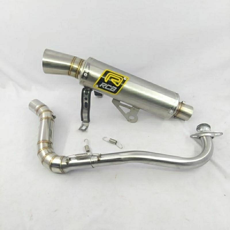 Knalpot Samlong RCB Drag stainless Beat Vario Mio terbaik