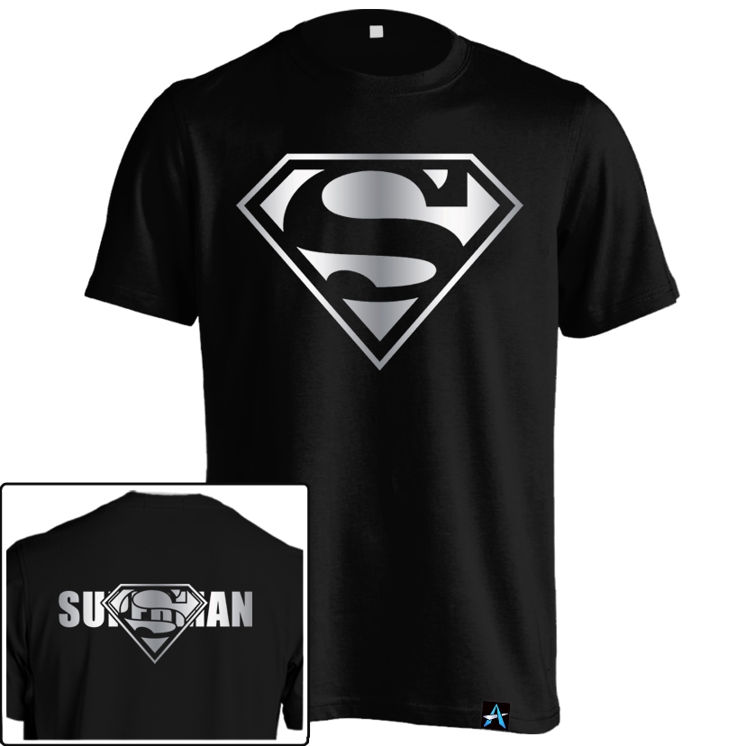 Kaos Superman HER-60 Baju Logo Superhero Anak dan Dewasa