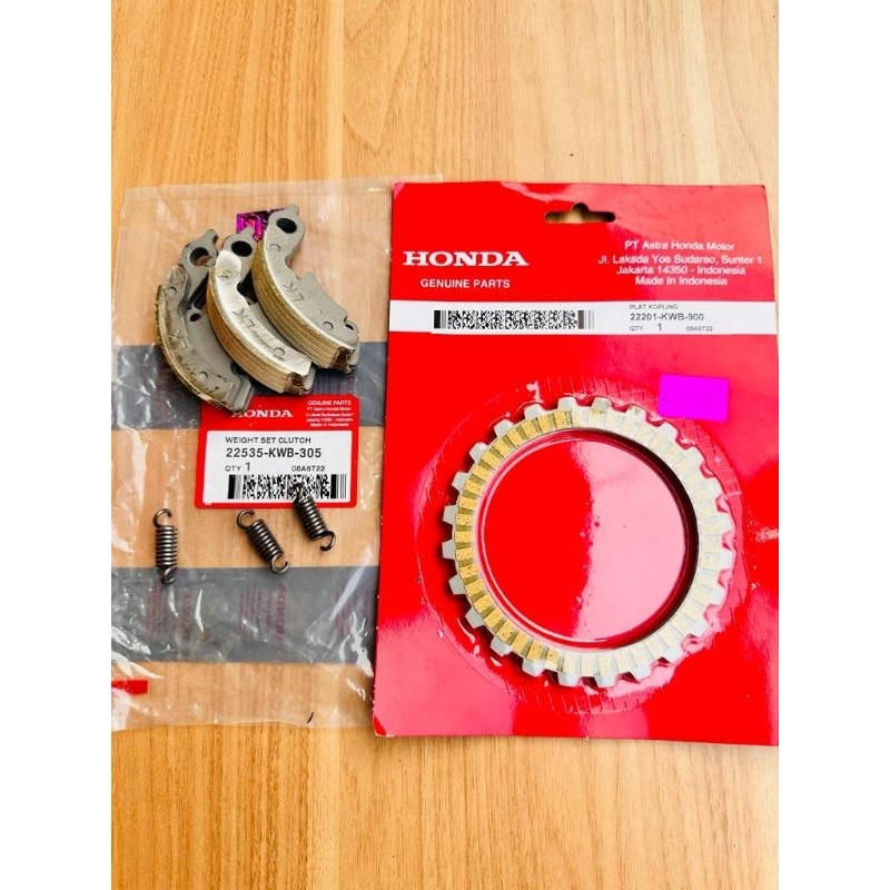 Kampas Ganda + Kampas Kopling Honda Revo absolute Blade 110 Revo Fit  KWB