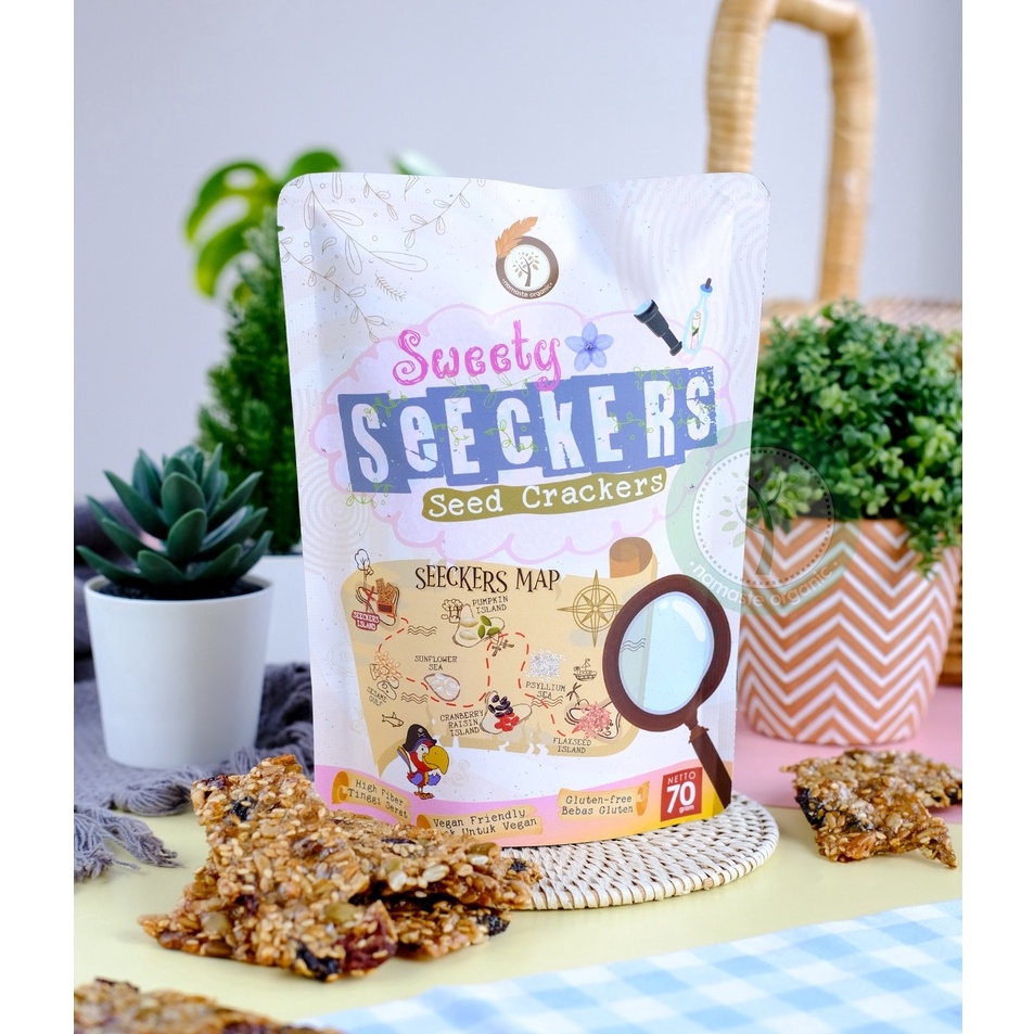 

[KODE PRODUK BKIZS8495] SEECKERS SEED CRACKERS - SWEETY 70GR