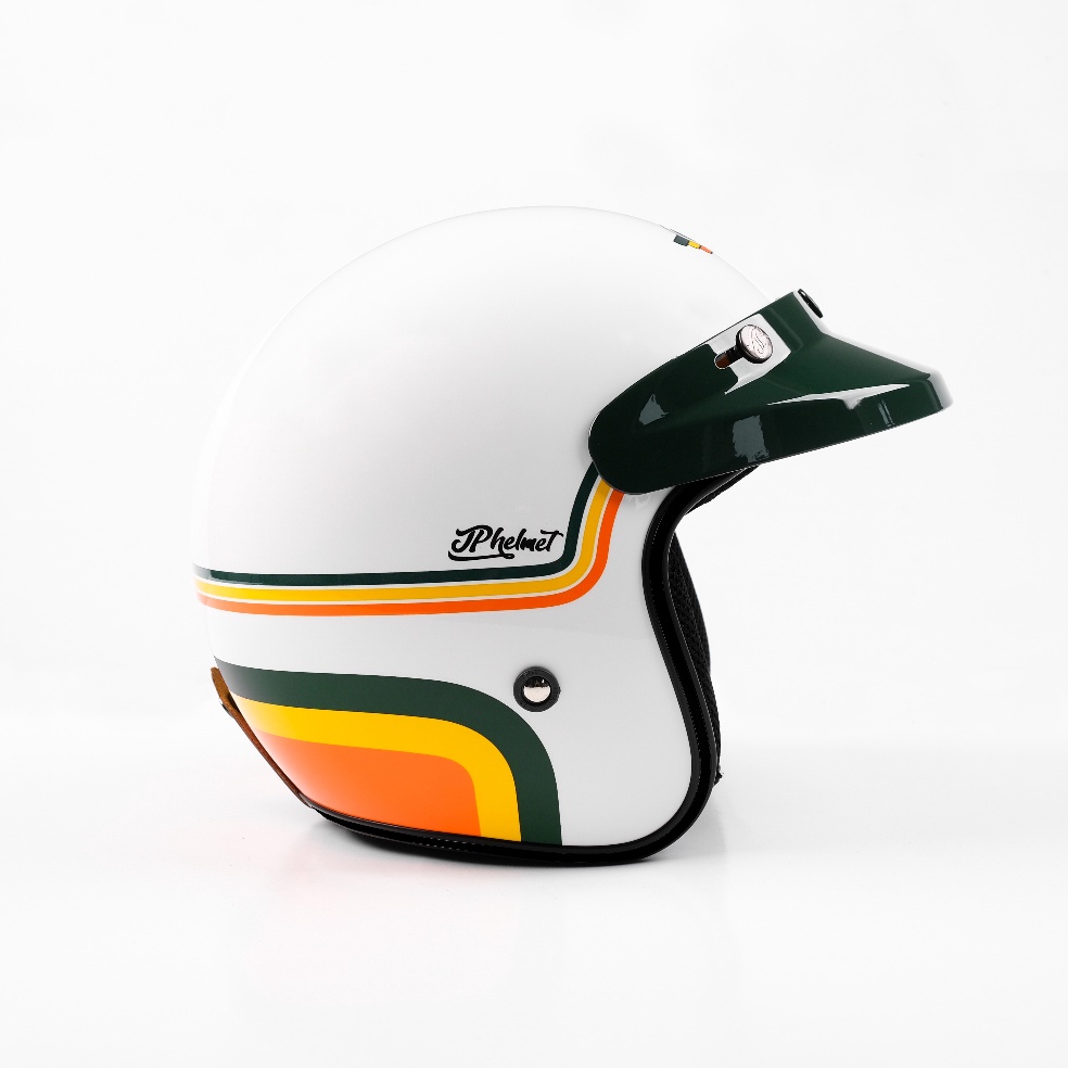 TERPERCAYA x Jpx Helmet | Retro Helm | Vintage