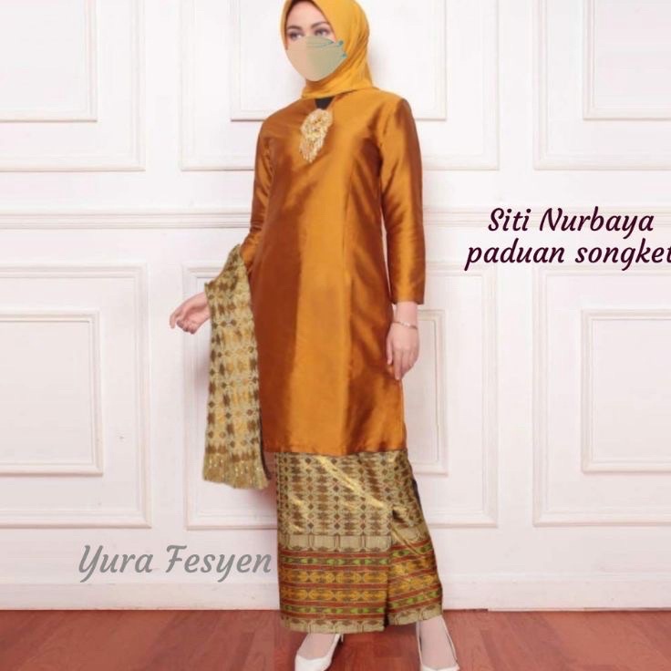 Diskon Spesial (Realpict) Setelan baju kurung songket melayu - Setelan Baju Kurung Melayu- Baju Kuru