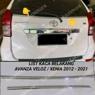 Lis kaca Belakang mobil All new Avanza Xenia Veloz 2012-2021