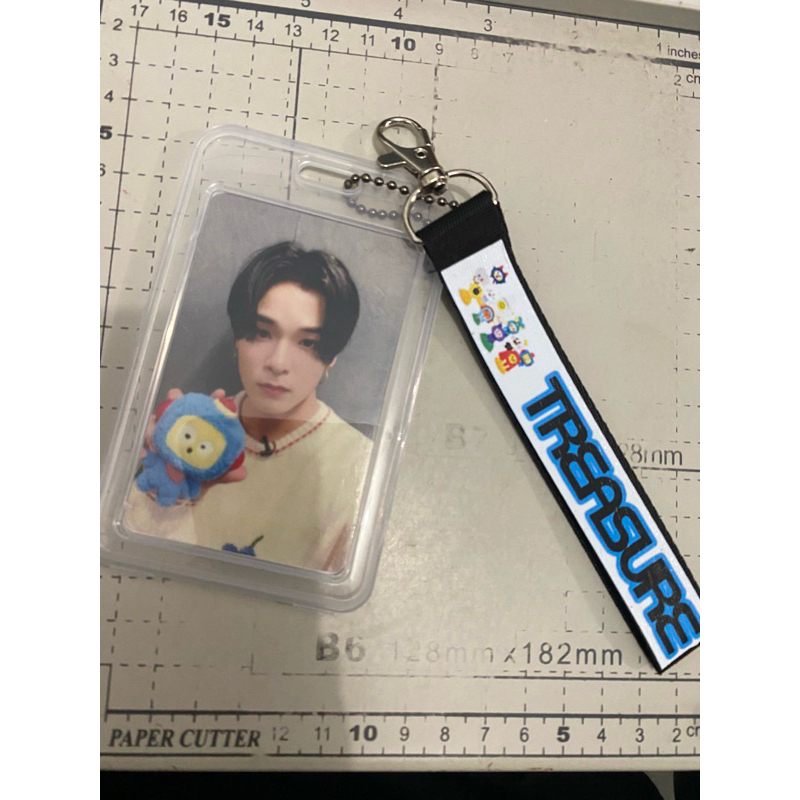 photocard holder+keychain custom