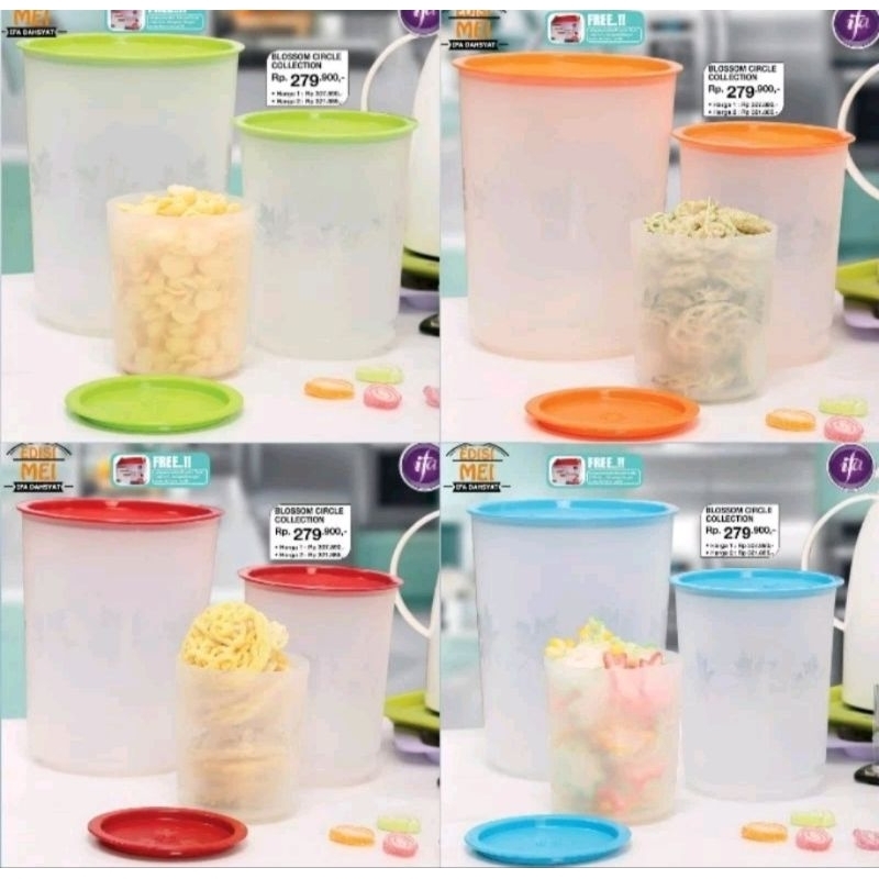 Toples Tall Blossom Circle By IFA COOKWARE