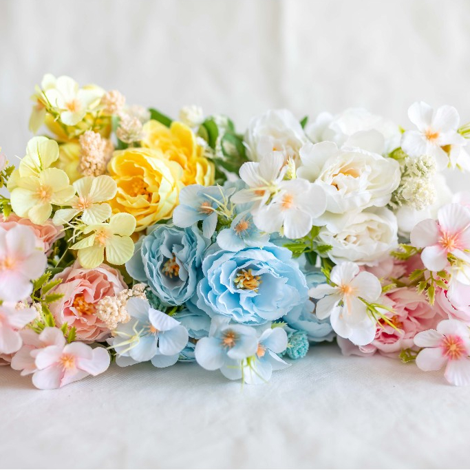 Bunga Peony artificial / bunga peony / bunga plastik buket / peony kecil