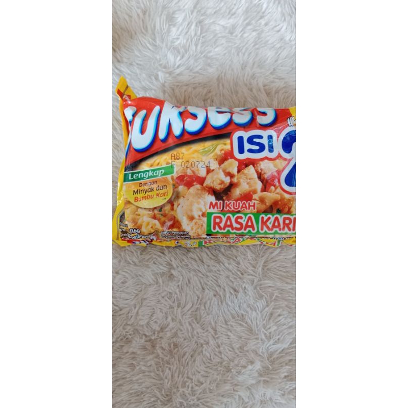 

Mie sukses isi 2 rasa kari