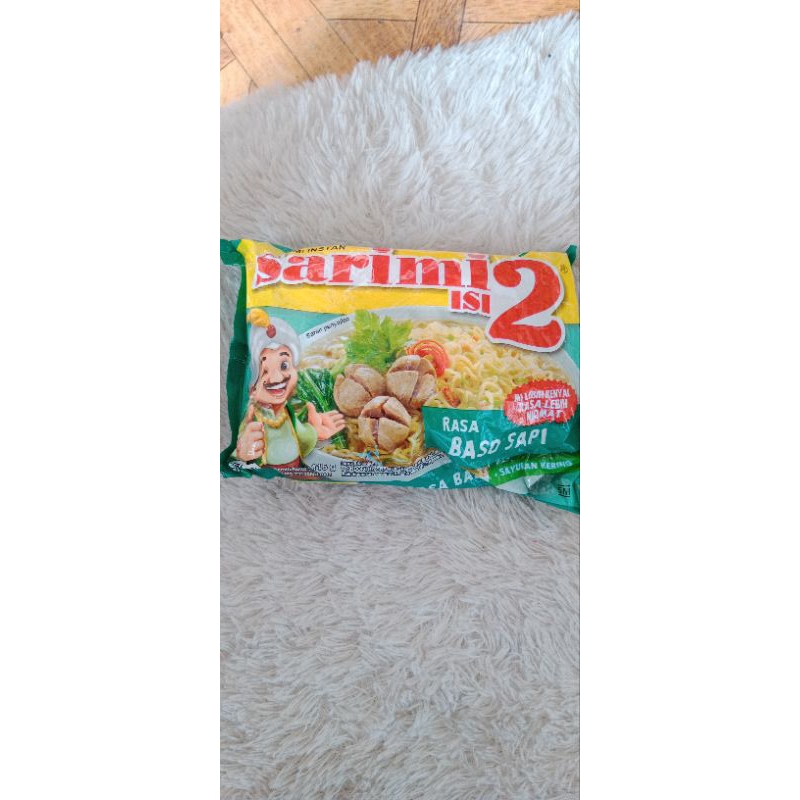 

Mie sarimie isi 2 rasa bakso sapi