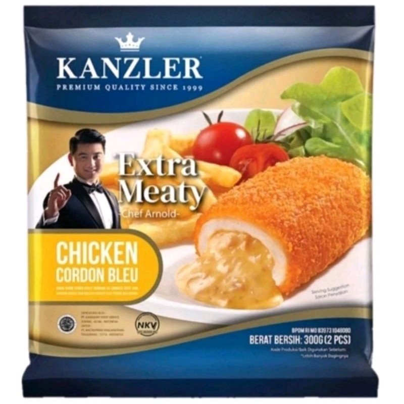 

Kanzler Cordon Bleu 300gr isi 2 pcs
