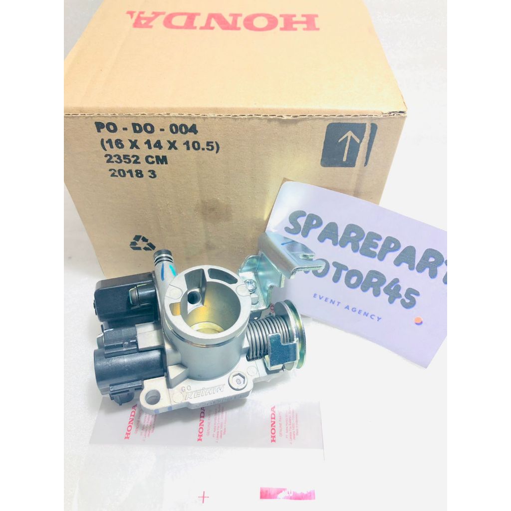 THROTTLE BODY INJEKSI ASSY VARIO 125 LED OL KZR TAHUN 2013 2014 2015 KODE PART K60 TAHUN 2016 2017 2