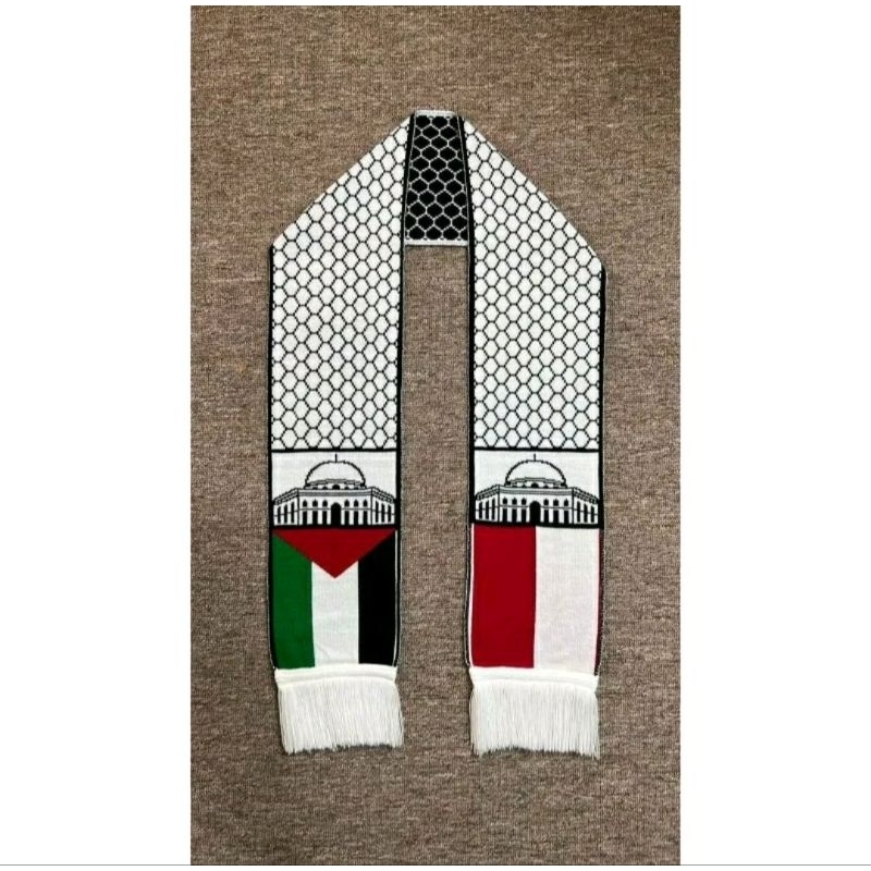 SYAL PALESTINA SYAL RAJUT KOMPUTER SYAL PALESTINA PREMIUM