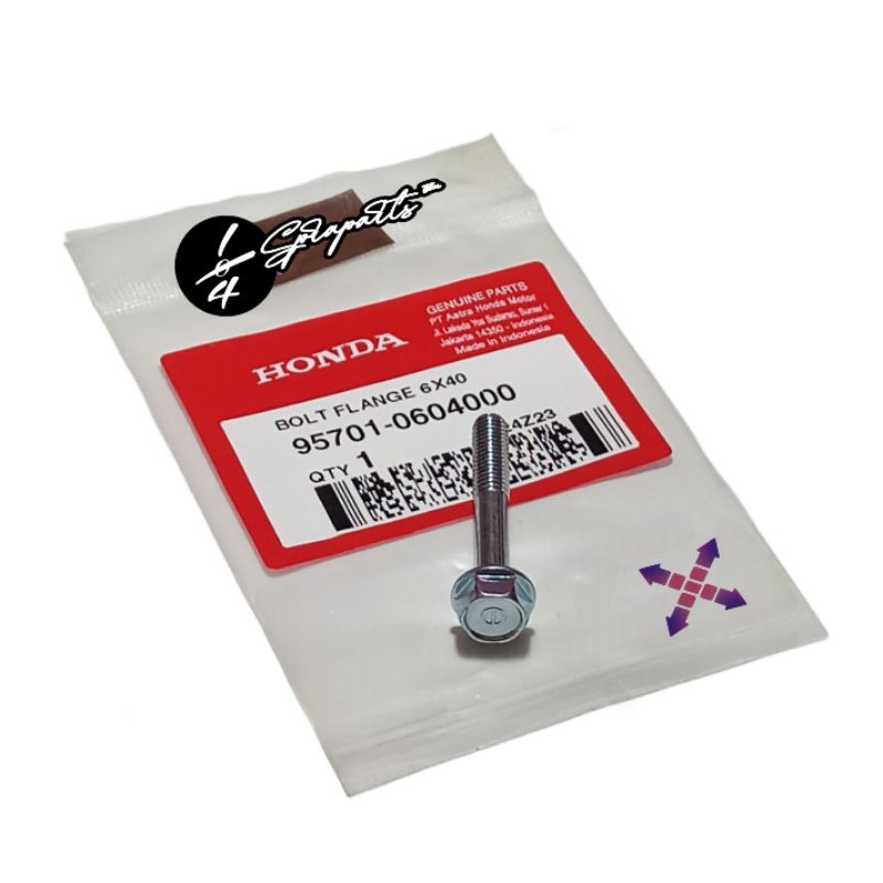 Baut Crankcase Gardan Matic 110, Baut Manifold, Baut Cover Water Pump  (Beat, Scoopy, Vario, PCX, AD