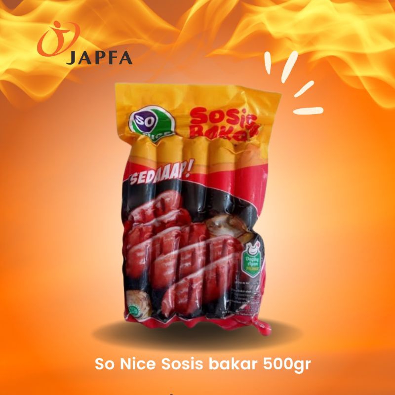 

So Nice Sosis Bakar 500gr