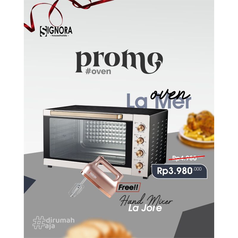 Oven la mer 150 lt oven signora