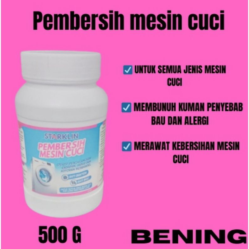 serbuk pembersih mesin cuci terbaik bandung