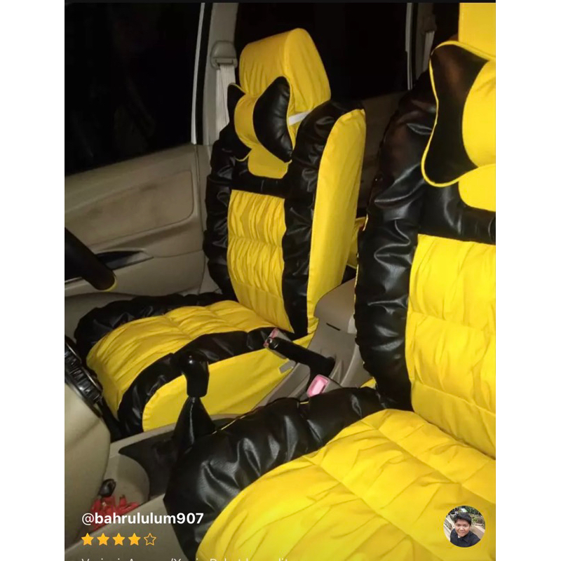 Sarung/Cover Jok Motif Sofa Mobil Avanza Xenia Innova Ertiga Mobilio Sigra Calya Datsun Rush Terios
