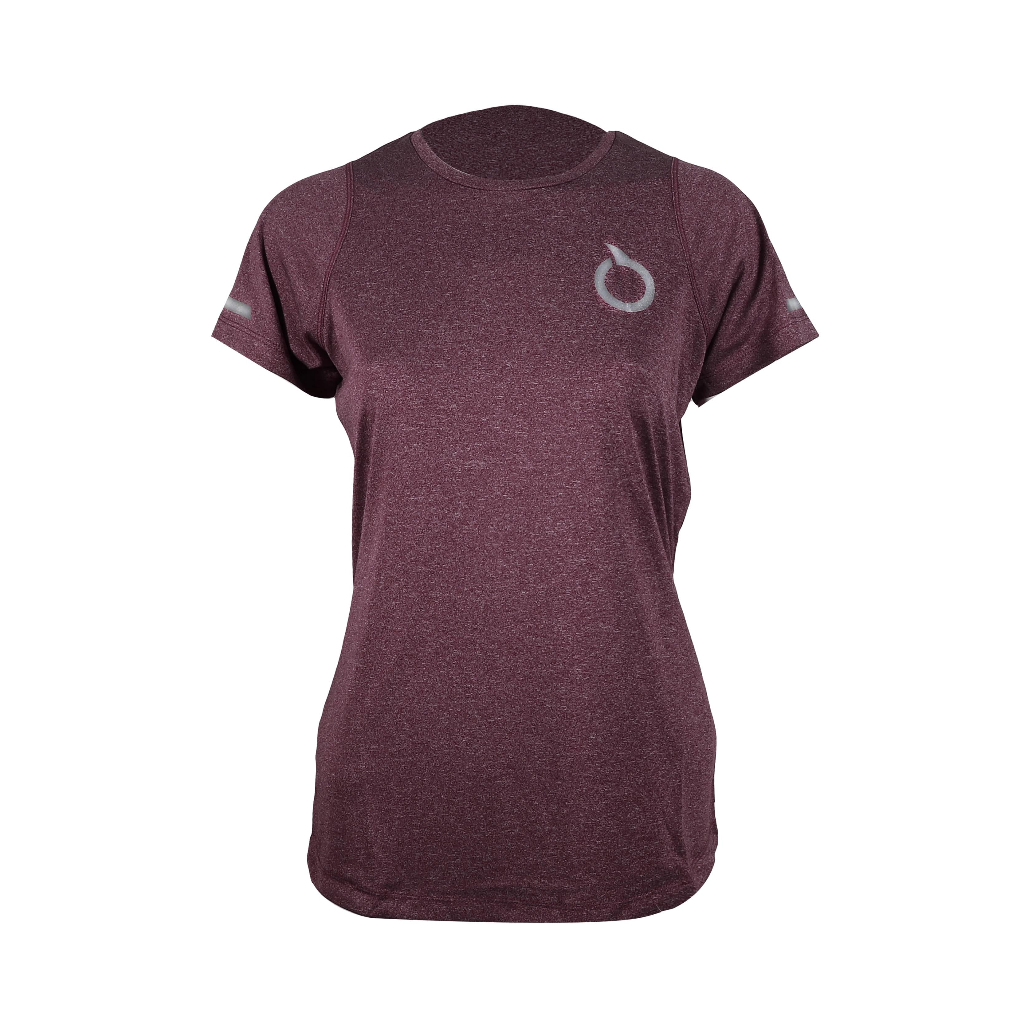 Baju lari Wanita Ortuseight HEXION RN JERSEY W - MAROON