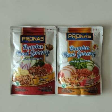 

Pronas Bumbu Nasi Goreng Dengan Potongan Daging Sapi/Ayam Berat 110gr