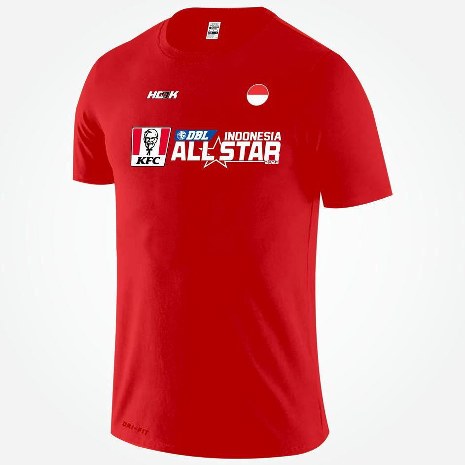 [KODE DN9OA] Kaos Basket DBL INDONESIA Spesial All Star Custom Nomor Belakang