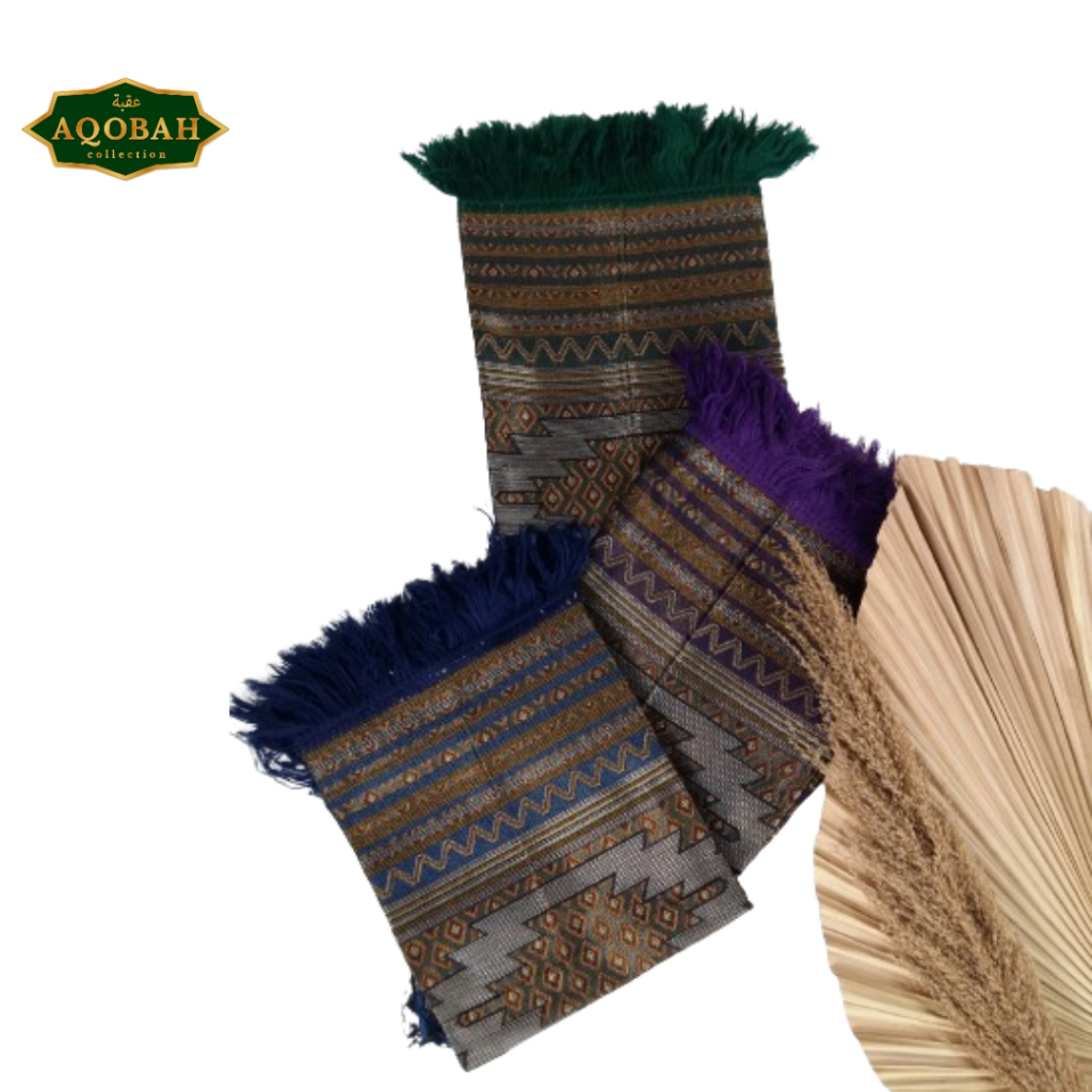 Sajadah SKV Lurex Souvenir Oleh oleh haji dan Umroh