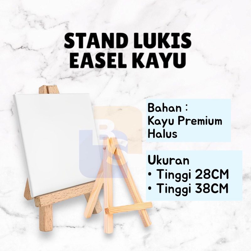 

Standee Kayu Mini/ Easel Mini/ Stand Mini Foto/ Stand Hp Kanvas Lukisan