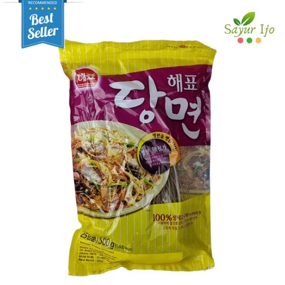 

Korea Vermicelli Sajo 500 Gram Japchae Dangmyeon Bihun Soun Glass Noodle