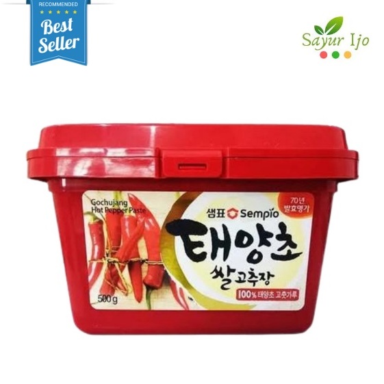 

SEMPIO Saus Gochujang 500 Gram Hot Pepper Paste Saos Cabe Pedas Asli Korea