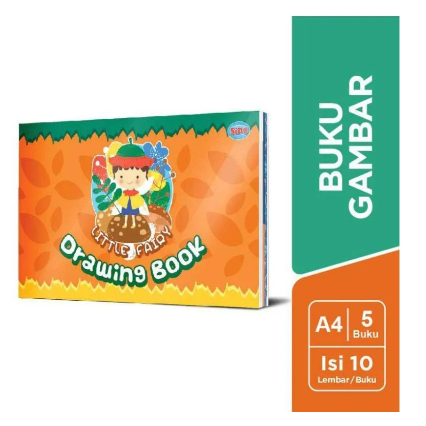 

1 PCS Buku Gambar / Drawing Book A4 SINAR DUNIA SIDU