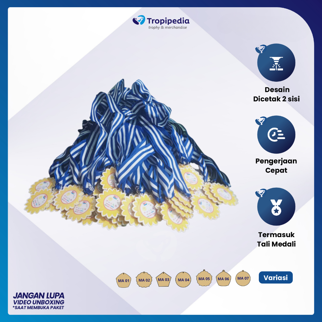 Medali Custom Nama Logo Gambar Bahan Akrilik Bening Penghargaan Hadiah Juara Olahraga Wisuda