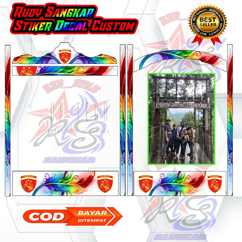 stiker decal requaest paminal