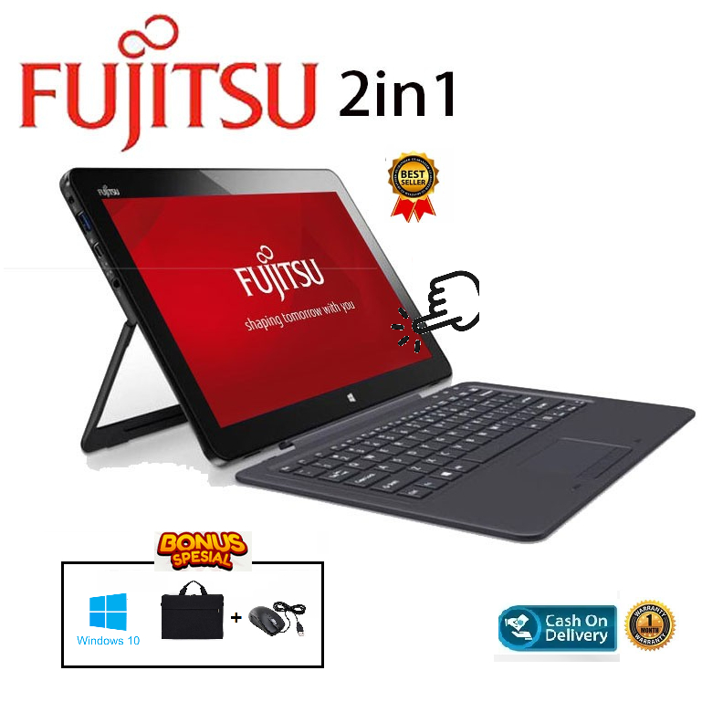 Laptop 2in 1 tablet FUJITSU R727 intel Core i3 RAM 4GB/128SSD