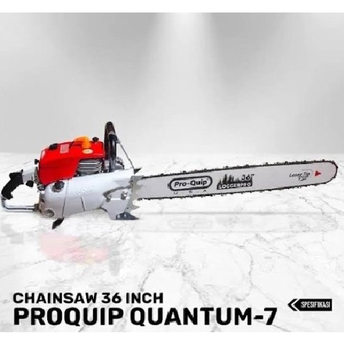 Chainsaw PROQUIP QUANTUM 7 Mesin Gergaji Kayu 36 Inch Chainsaw 070 36"