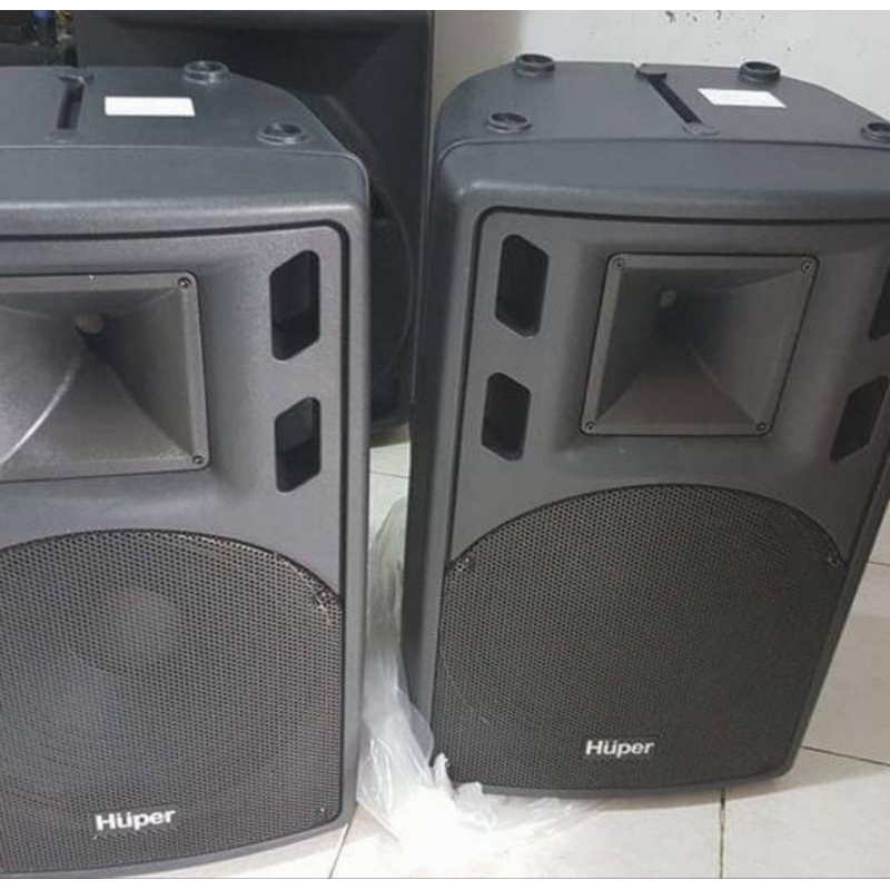 Speaker Aktif Monitor Huper HA400 HA 400 Original 15 inchi Garansi Resmi Floor Aktif Huper 400 Watt 