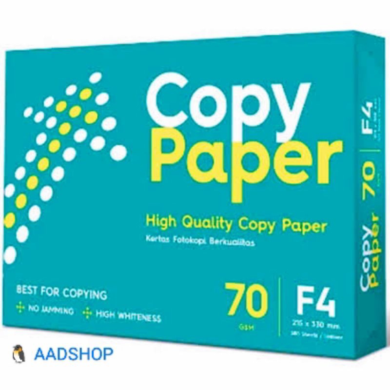 

Copy Paper Kertas Fotocopy 70 GSM F4